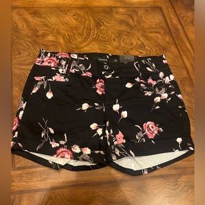 Torrid womens black shorts size 10
